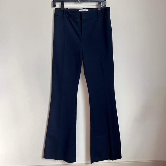 Frame Le High Flare Trouser in Navy Size 4 - Picture 2 of 10